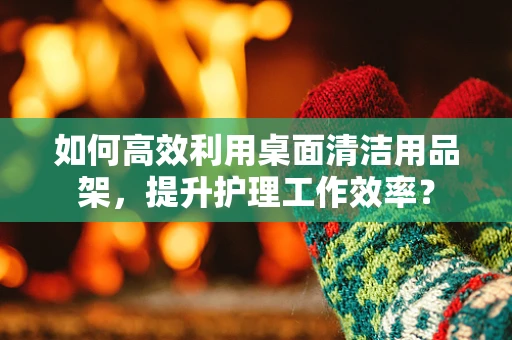 如何高效利用桌面清洁用品架，提升护理工作效率？