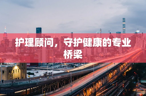 护理顾问，守护健康的专业桥梁