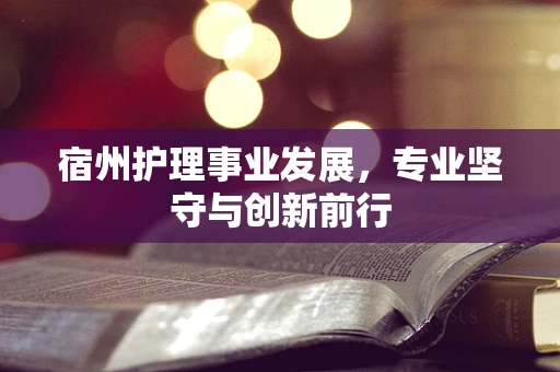 宿州护理事业发展，专业坚守与创新前行