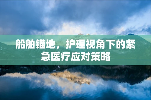 船舶锚地，护理视角下的紧急医疗应对策略
