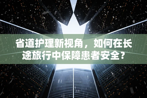省道护理新视角，如何在长途旅行中保障患者安全？