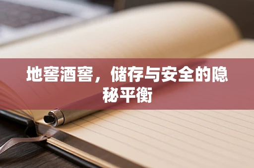 地窖酒窖，储存与安全的隐秘平衡
