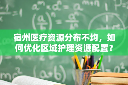 宿州医疗资源分布不均，如何优化区域护理资源配置？
