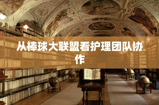 从棒球大联盟看护理团队协作