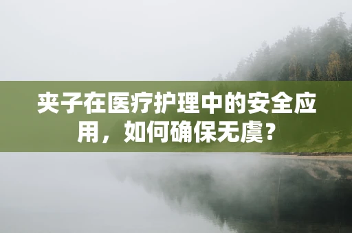 夹子在医疗护理中的安全应用，如何确保无虞？