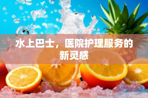 水上巴士，医院护理服务的新灵感