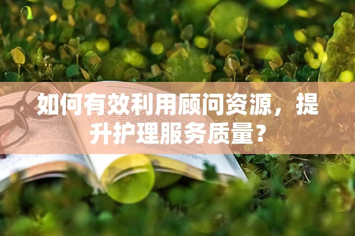 如何有效利用顾问资源，提升护理服务质量？