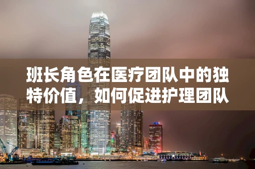 班长角色在医疗团队中的独特价值，如何促进护理团队的高效协作？