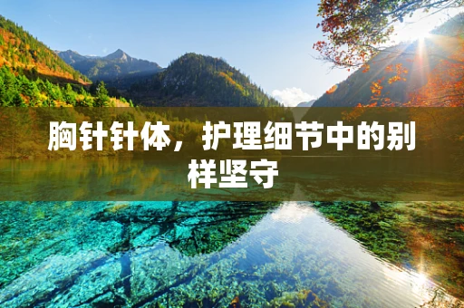 胸针针体，护理细节中的别样坚守