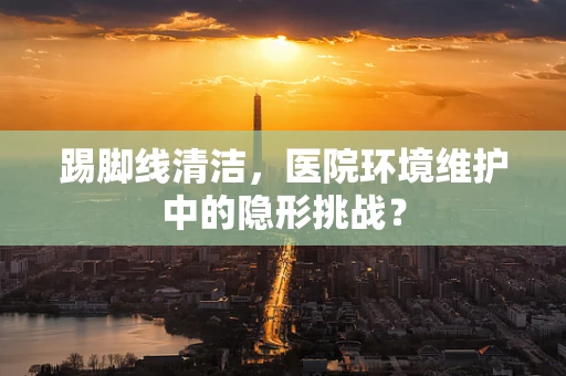 踢脚线清洁，医院环境维护中的隐形挑战？