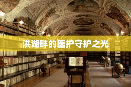 洪湖畔的医护守护之光