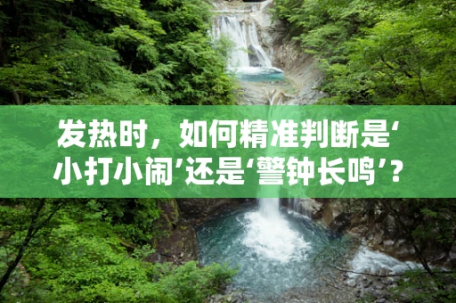 发热时，如何精准判断是‘小打小闹’还是‘警钟长鸣’？