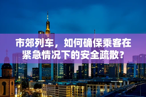 市郊列车，如何确保乘客在紧急情况下的安全疏散？