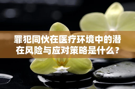 罪犯同伙在医疗环境中的潜在风险与应对策略是什么？