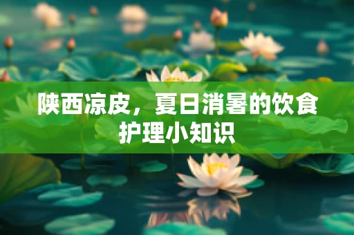 陕西凉皮，夏日消暑的饮食护理小知识