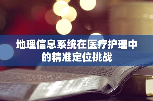 地理信息系统在医疗护理中的精准定位挑战