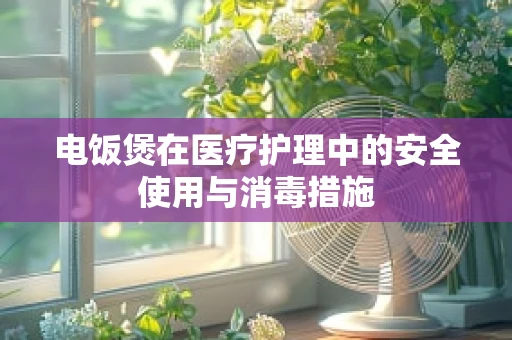 电饭煲在医疗护理中的安全使用与消毒措施