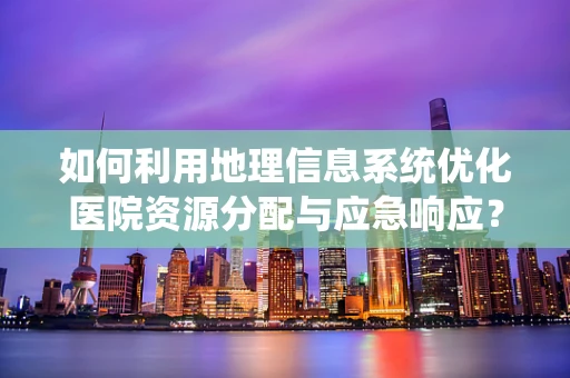 如何利用地理信息系统优化医院资源分配与应急响应？