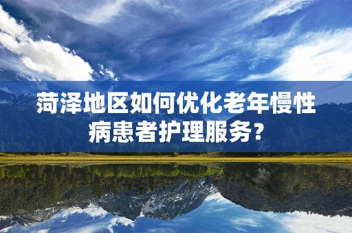 菏泽地区如何优化老年慢性病患者护理服务？