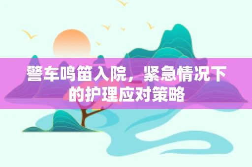 警车鸣笛入院，紧急情况下的护理应对策略