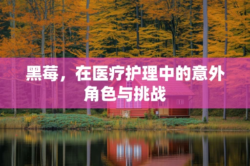 黑莓，在医疗护理中的意外角色与挑战