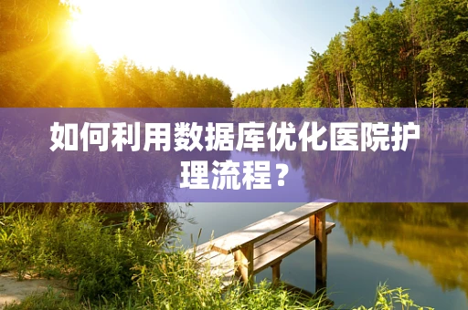 如何利用数据库优化医院护理流程？