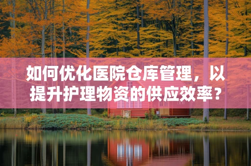 如何优化医院仓库管理，以提升护理物资的供应效率？
