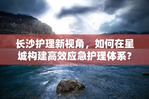 长沙护理新视角，如何在星城构建高效应急护理体系？