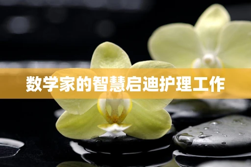 数学家的智慧启迪护理工作
