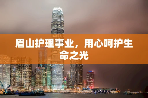 眉山护理事业，用心呵护生命之光
