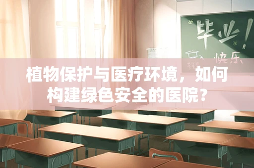 植物保护与医疗环境，如何构建绿色安全的医院？