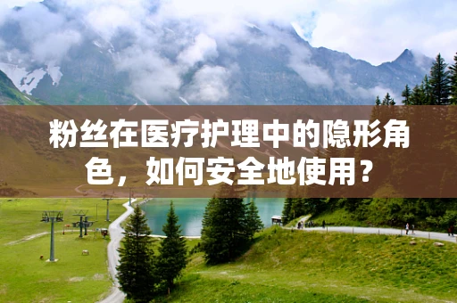 粉丝在医疗护理中的隐形角色，如何安全地使用？