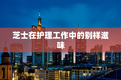 芝士在护理工作中的别样滋味