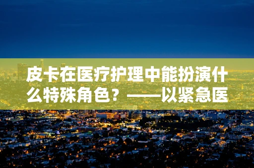 皮卡在医疗护理中能扮演什么特殊角色？——以紧急医疗运输为例
