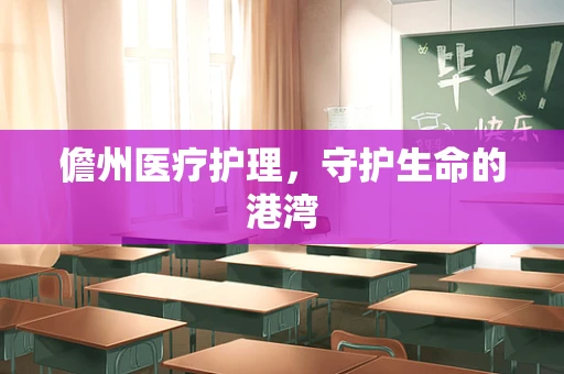 儋州医疗护理，守护生命的港湾