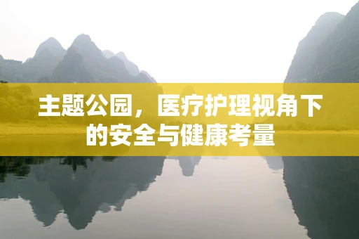 主题公园，医疗护理视角下的安全与健康考量