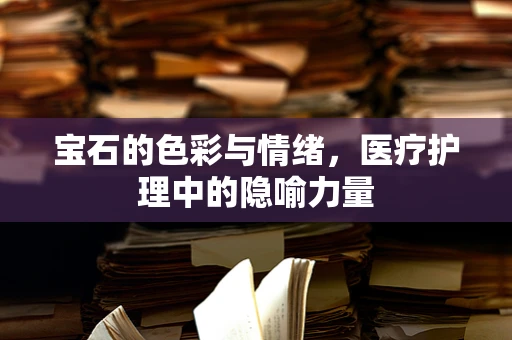 宝石的色彩与情绪，医疗护理中的隐喻力量