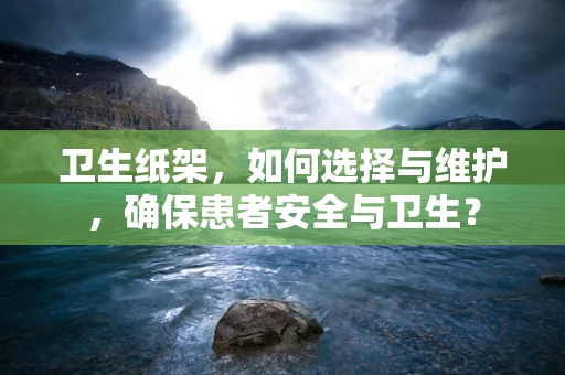 卫生纸架，如何选择与维护，确保患者安全与卫生？