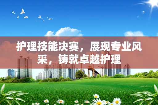 护理技能决赛，展现专业风采，铸就卓越护理