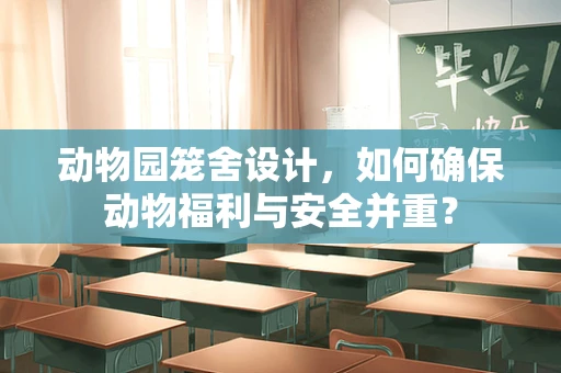动物园笼舍设计，如何确保动物福利与安全并重？