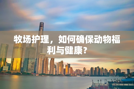 牧场护理，如何确保动物福利与健康？