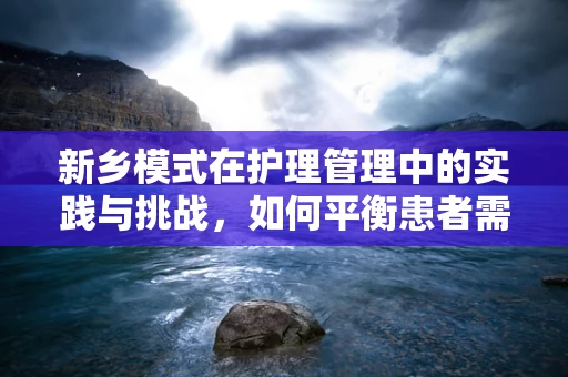 新乡模式在护理管理中的实践与挑战，如何平衡患者需求与资源优化？