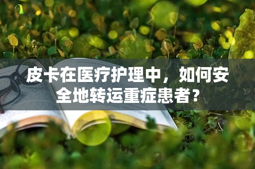 皮卡在医疗护理中，如何安全地转运重症患者？