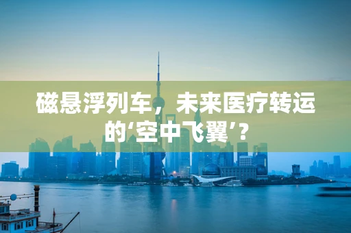 磁悬浮列车，未来医疗转运的‘空中飞翼’？