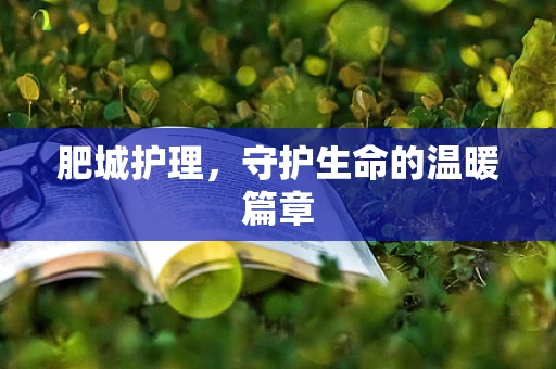 肥城护理，守护生命的温暖篇章