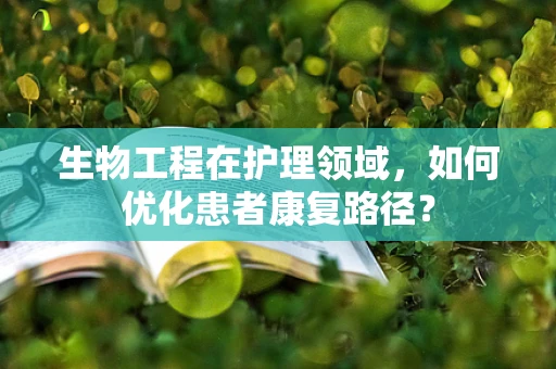 生物工程在护理领域，如何优化患者康复路径？