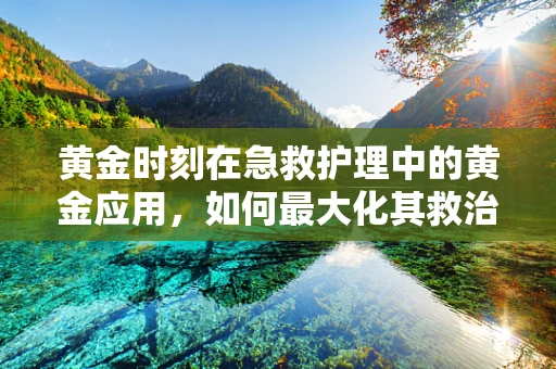 黄金时刻在急救护理中的黄金应用，如何最大化其救治效果？