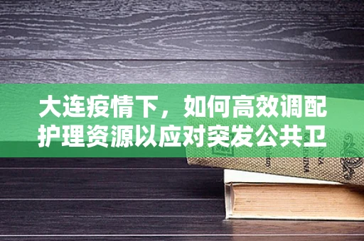 大连疫情下，如何高效调配护理资源以应对突发公共卫生事件？