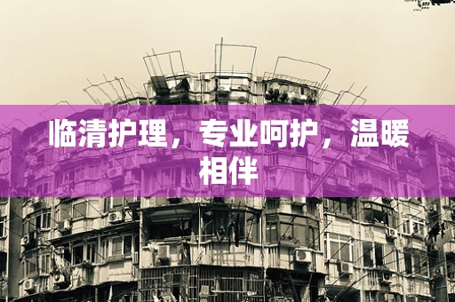 临清护理，专业呵护，温暖相伴