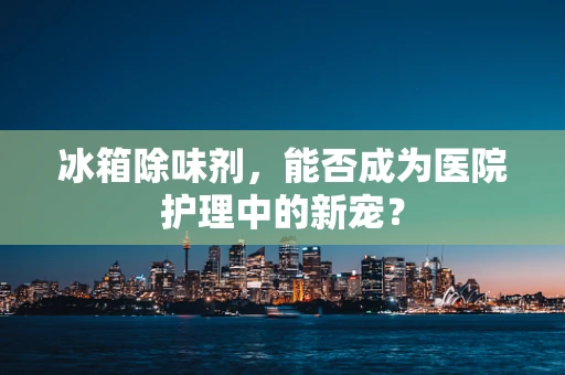 冰箱除味剂，能否成为医院护理中的新宠？